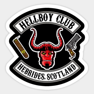 Hellboy Club Sticker